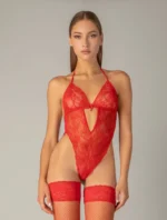 Body-Brazil-Δαντέλα-Κόκκινο