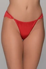 Σατέν-Brazilian-Slip-με-Δαντέλα-Κόκκινο