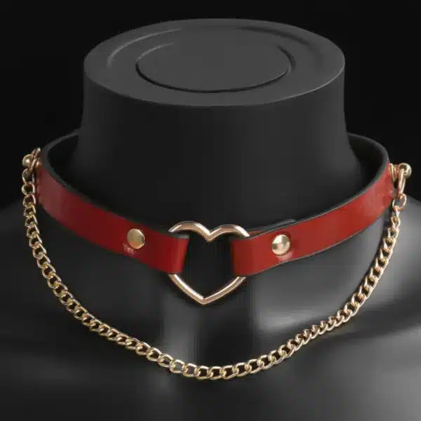 BDSM Κολάρο με Αλυσίδα